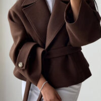 پالتو کتی زنانه موکا