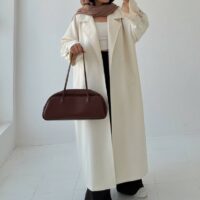 مانتو ترنچ کت بارانی بلند زنانه