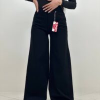 شلوار سوپربگ پارچه ترک مشکی