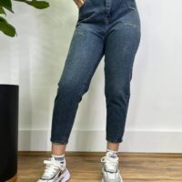 شلوار مام فیت گازوئیلی پارچه ترک قد 90 ای پی ام شو